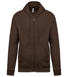 Kariban_Full-Zip-Hooded-Sweatshirt_K479_CHOCOLATE