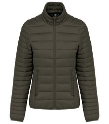 Kariban_Ladies-lightweight-padded-jacket_K6121_DARKKHAKI