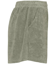 Native-Spirit_Ladies-Terry-Towel-shorts_NS728-S_ALMONDGREEN