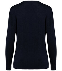 Native-Spirit_Ladies-V-neck-jumper-with-Lyocell_NS921-B_NAVYBLUE