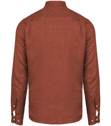 Native-Spirit_Mens-linen-shirt_NS504-B_BURNTBRICK