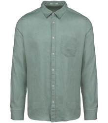 Native-Spirit_Mens-linen-shirt_NS504_JADEGREEN