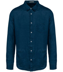 Native-Spirit_Mens-linen-shirt_NS504_PEACOCKBLUE