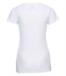 Russell-Childrens-v-neck-HD-T-166F-white-bueste-back