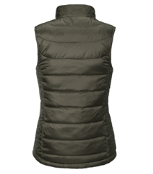 Russell-Ladies-Nano-Bodywarmer-R-441F-Dark-Olive-Back