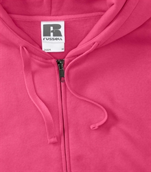 Russell-Mens-Authentic-Zipped-Hood-266M-fuchsia-bueste-detail