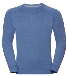 Russell-Mens-HD-Raglan-Sweat-280M-blue-marl-front