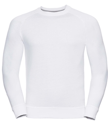 Russell-Mens-HD-Raglan-Sweat-280M-white-front