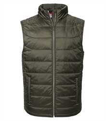 Russell-Mens-Nano-Bodywarmer-R-441M-Dark-Olive-Front