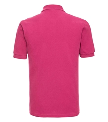 Russell-polo-569M-fuchsia-back