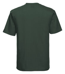 Russell_Authentic-Classic-T-Shirt_180M_bottle-green_back