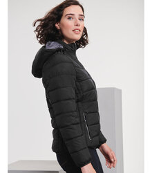 Russell_Ladies-Hooded-Nano-Jacket_440F_0R440F036_Model_side