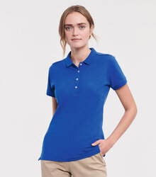 Russell_Ladies-Stretch-Polo_566F_0R566F0BH_Model_full