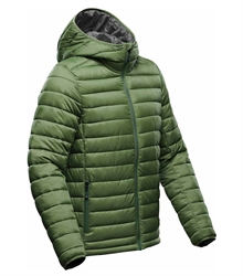 Stormtech-Mens-Stavanger-Thermal-Jacket-AFP-2-SIDE-HOOD-DOWN-GARDENGREEN-GRAPHITE