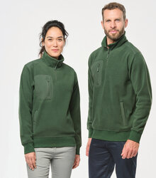 WK-Designed-to-Work_Unisex-Eco-Friendly-Fleece-With-Zipped-Neck_WK905-4_2023