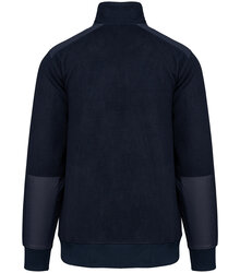 WK-Designed-to-Work_Unisex-Eco-Friendly-Fleece-With-Zipped-Neck_WK905-B_NAVY