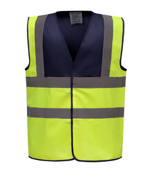 Yoko_Hi-Vis-2-Band---Braces-Waistcoat_HVW100_Hi-Vis-Yellow_Navy-Yoke_Front