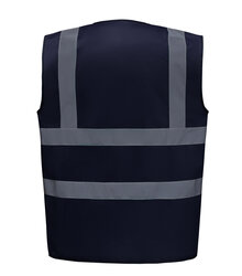 Yoko_Hi-Vis-2-Band---Braces-Waistcoat_HVW100_Navy_Rear